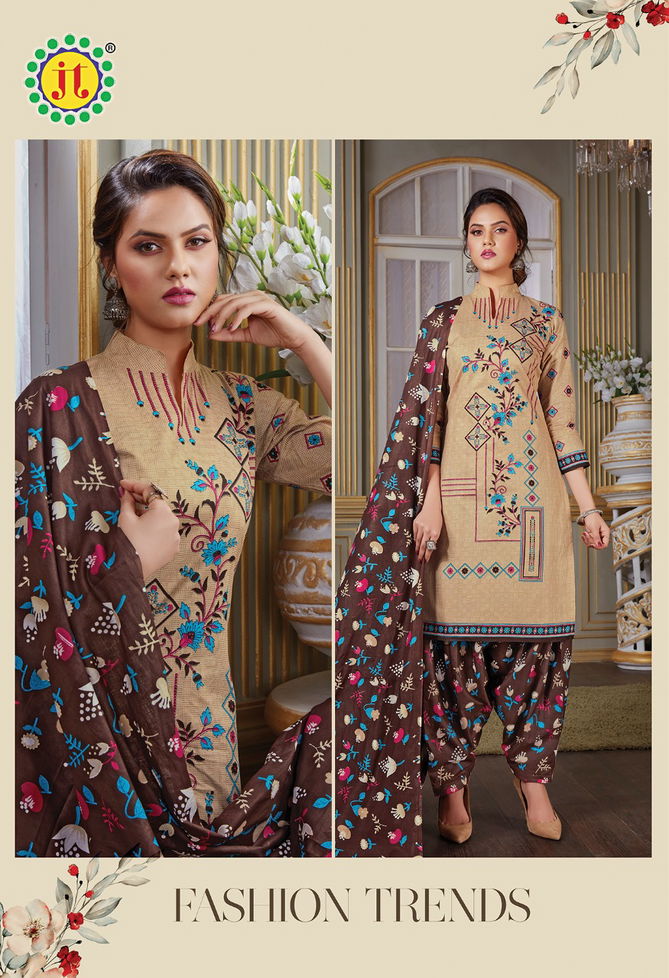 Jt Avantika 15 Printed Cotton Casual Daily Wear Dress Material Collection